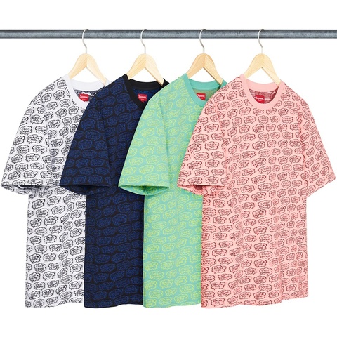 Word Bubble Jacquard S/S Top - spring/summer 2022 - Supreme