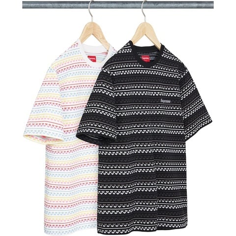 Supreme Hearts Jacquard S/S Top - $88.00
