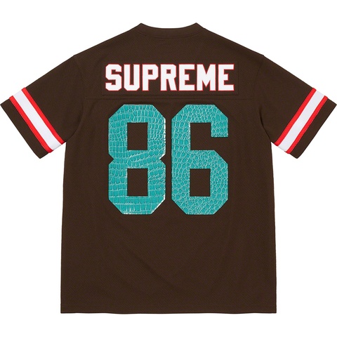 Faux Croc Football Jersey - spring/summer 2022 - Supreme