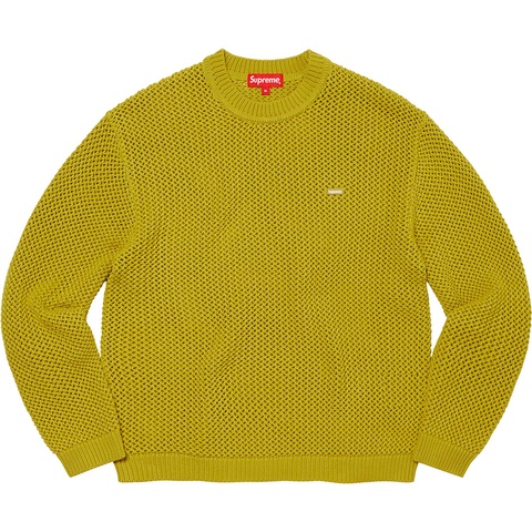 Open Knit Small Box Sweater - spring/summer 2022 - Supreme