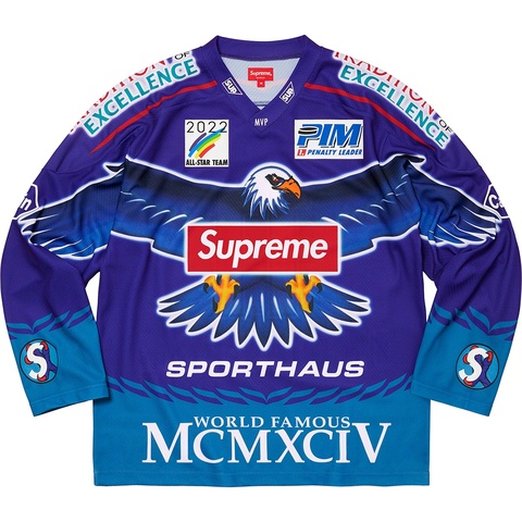 Supreme Eagle Hockey Jersey - Colorway