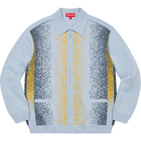 服/ファッション Supreme Gradient Stripe Zip Up Cardigan Gradient Stripe Zip Up Cardigan - Supreme
