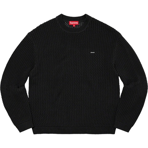Open Knit Small Box Sweater - spring/summer 2022 - Supreme