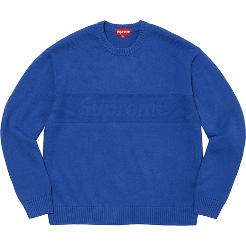Supreme Tonal Paneled Sweater - Colorway