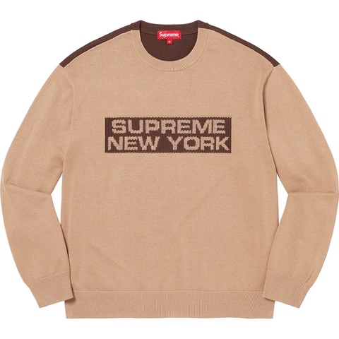 Supreme 2-Tone Sweater - Colorway
