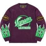 Supreme Supreme Vanson Leathers Sweater (SS22)