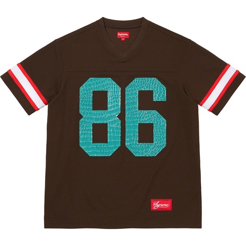 Faux Croc Football Jersey - spring/summer 2022 - Supreme