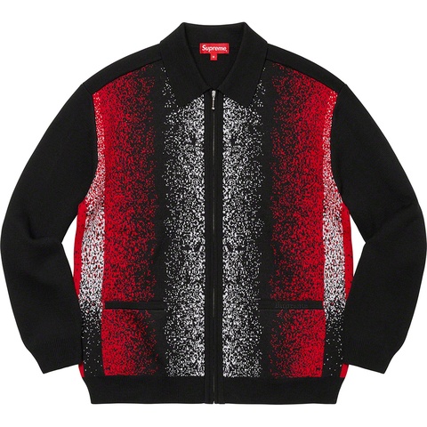 トップス SUPREME Gradient Stripe Zip Up Cardigan Gradient Stripe Zip Up Cardigan - Supreme