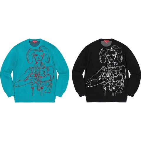Supreme Aeon Flux Sweater ニット Aeon Flux Sweater - spring/summer 2022 - Supreme