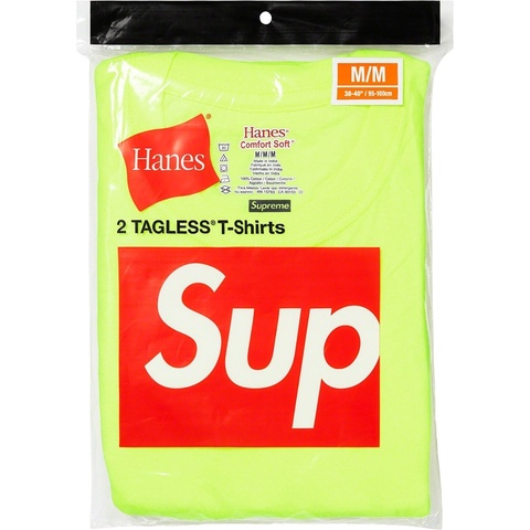 Supreme Supreme®/Hanes® Tagless T-shirts (2 Pack) - Colorway