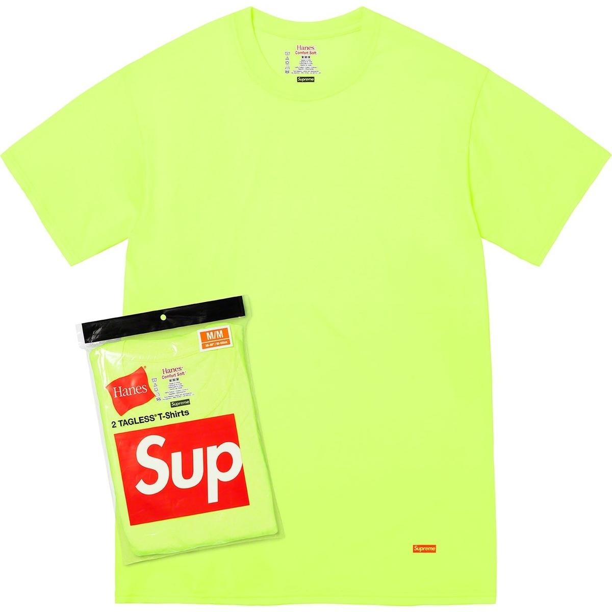 Supreme®/Hanes® Tagless T-shirts (2 Pack) - Supreme