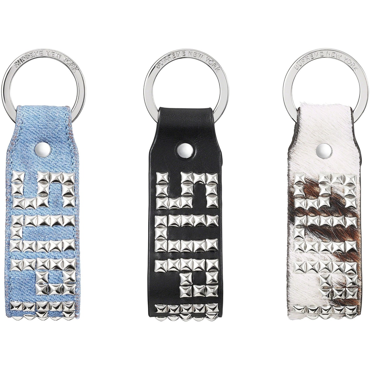 Supreme®/Hollywood Trading Company Studded Keychain - SupremeCommunity