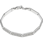 Supreme Supreme Jacob & Co Logo Link Bracelet (Sterling Silver) (SS23) - [hidden]