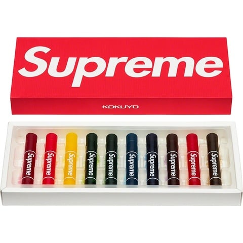 Supreme Supreme®/Kokuyo Translucent Crayons (Pack of 10) - $38.00