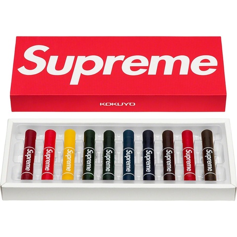 Supreme Supreme®/Kokuyo Translucent Crayons (Pack of 10) - Colorway