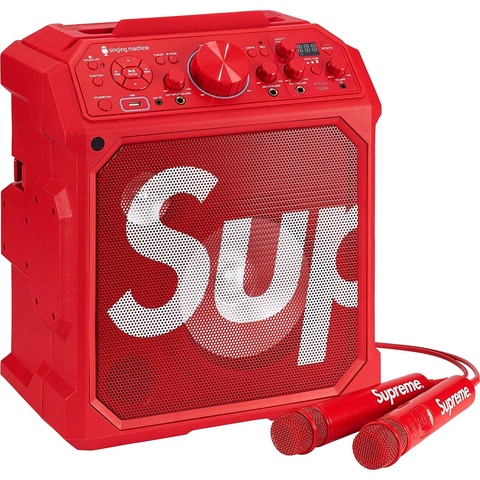 Supreme ワイヤレススピーカー レッド Supreme®/Singing Machine® - spring/summer 2023 - Supreme
