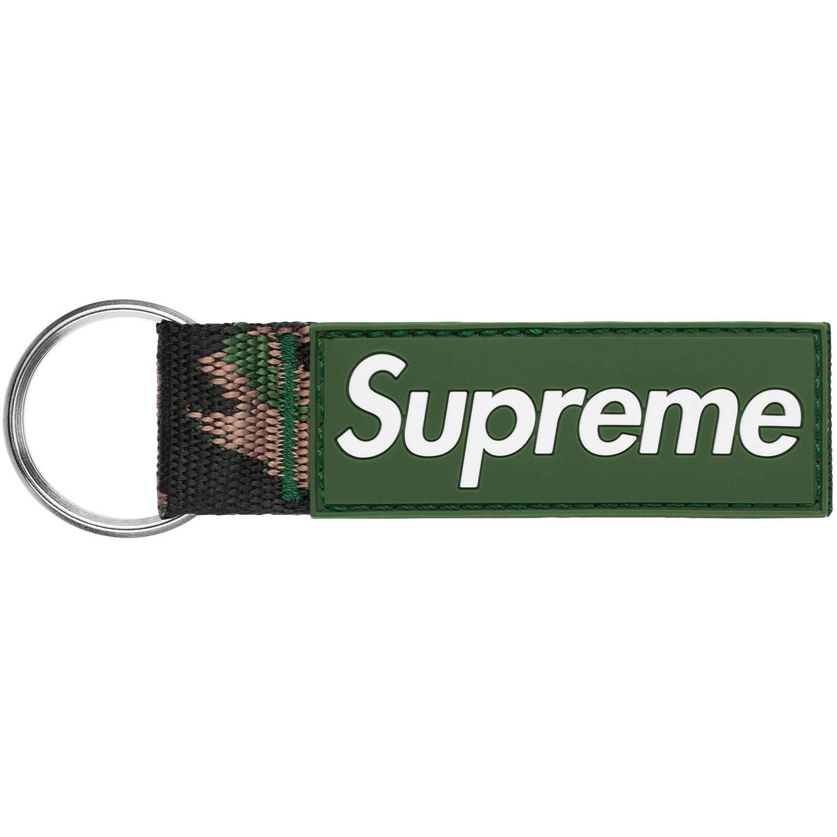 Supreme Webbing Keychain (SS23) - $18
