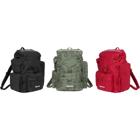 バッグ 23SS Supreme Field Backpack 23SS 立ち上げ Supreme Field Backpack バックパック (Supreme/バック