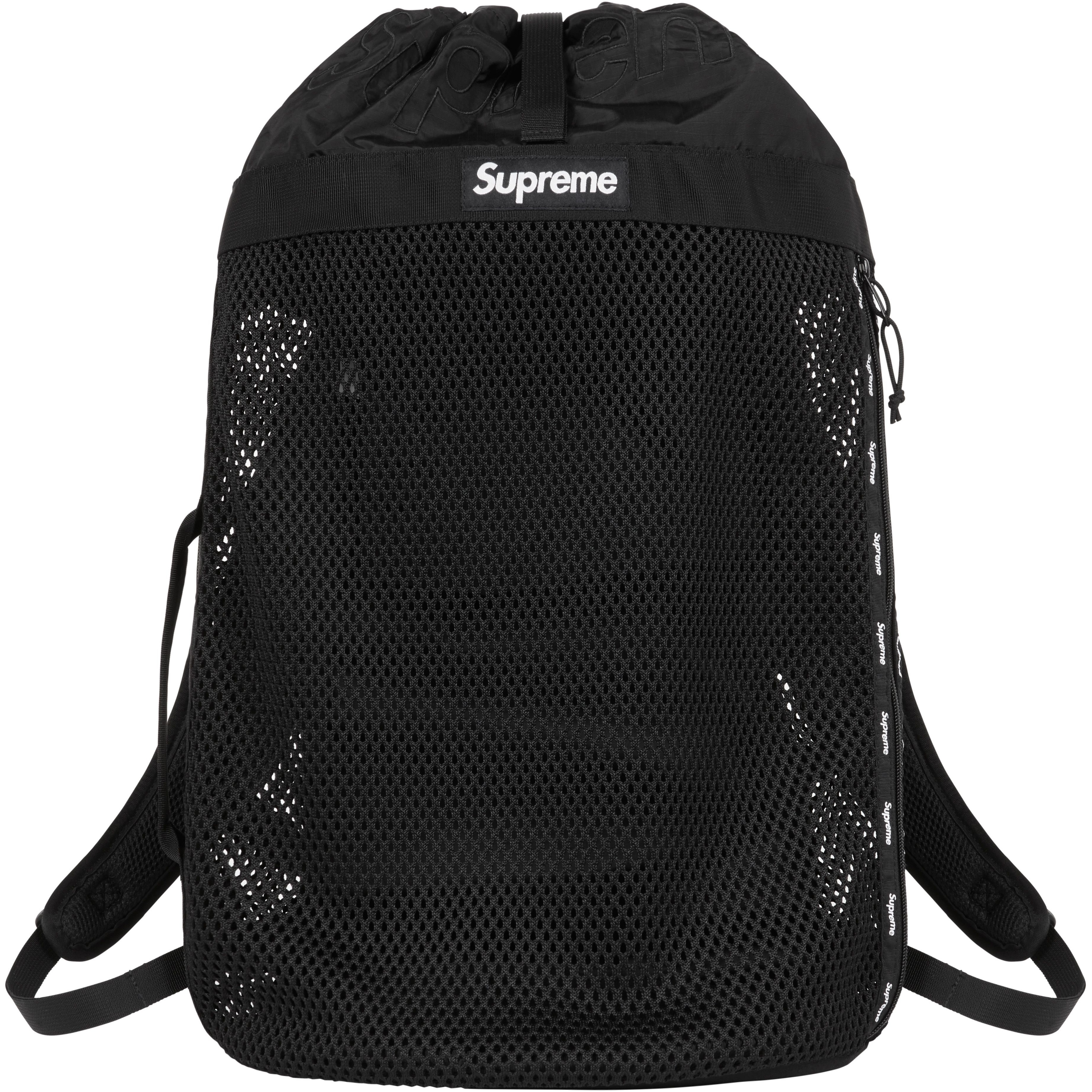 Supreme Mesh Backpack (SS23) - [hidden] - $118