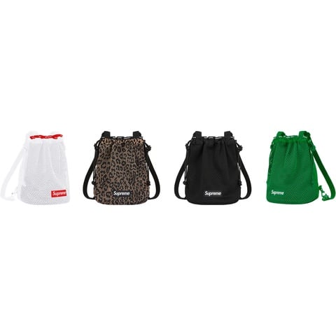 Supreme Mesh Small Backpack Black ホワイト Mesh Small Backpack - spring/summer 2023 - Supreme