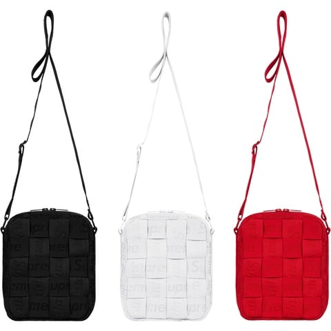 Supreme Woven Shoulder Bag White　シュプリーム Woven Shoulder Bag - spring/summer 2023 - Supreme