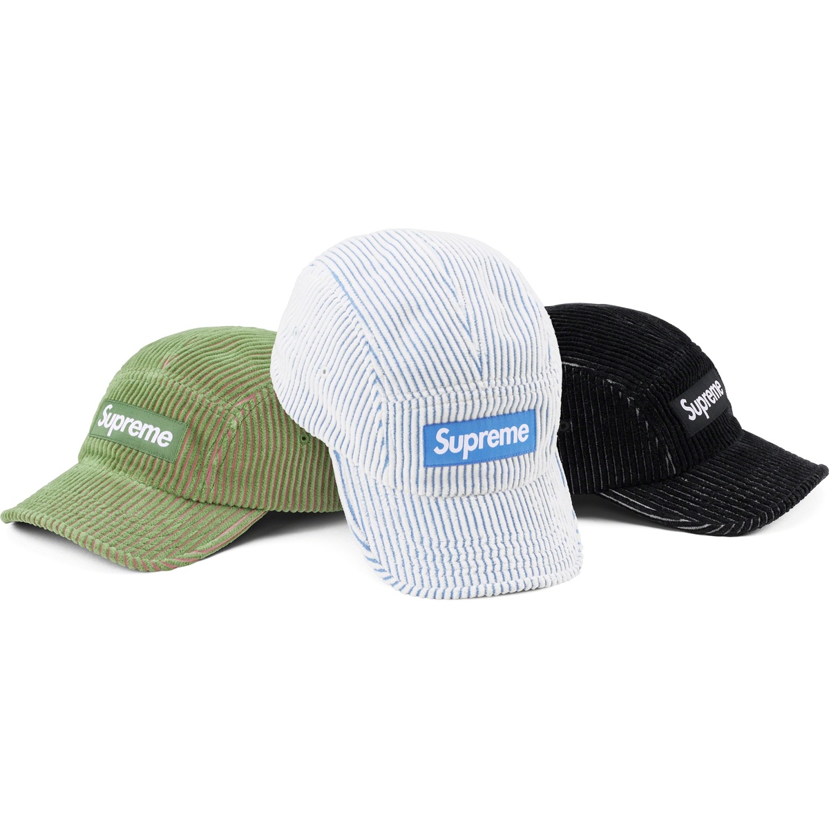 2-Tone Corduroy Camp Cap - SupremeCommunity