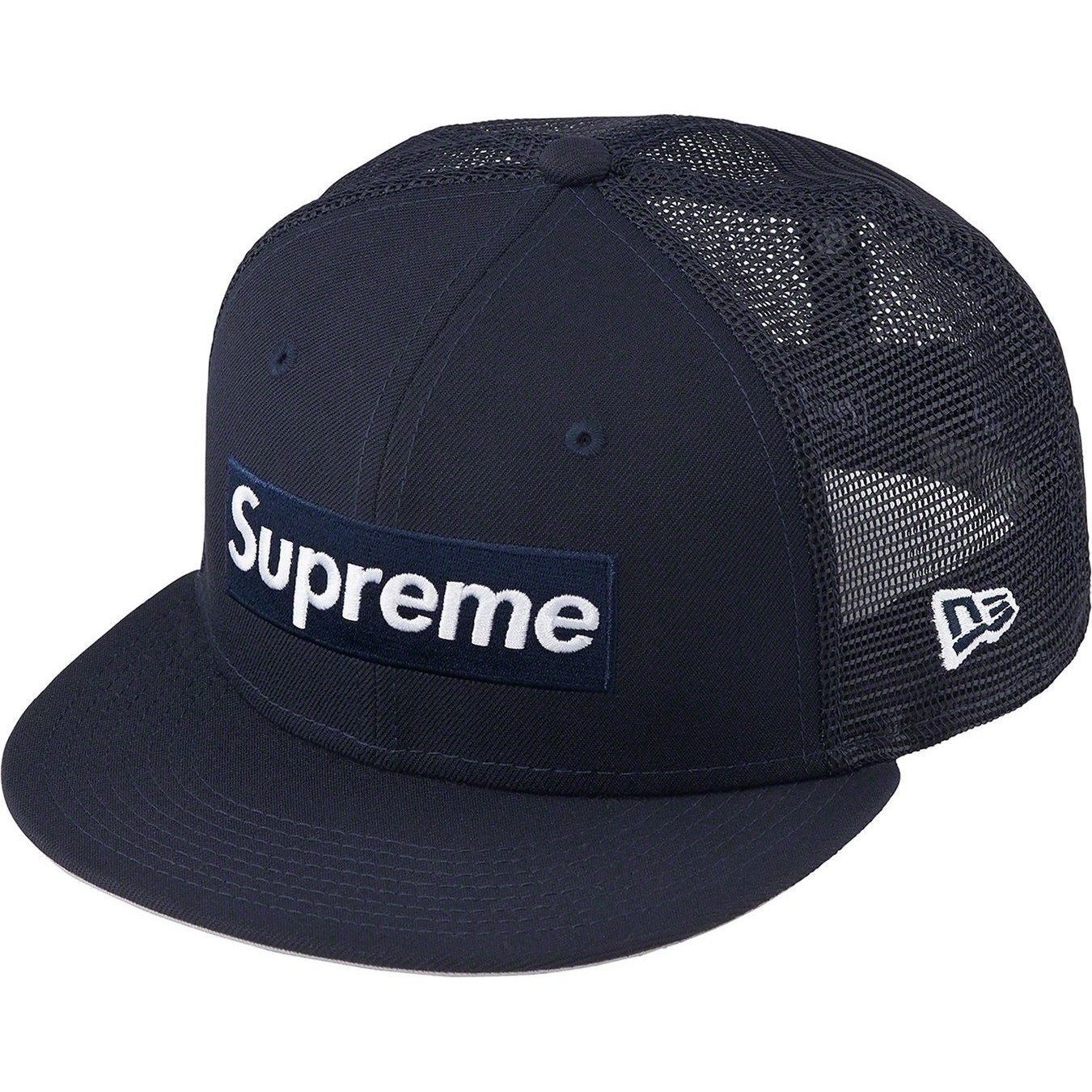 Supreme Box Logo Mesh Back New Era (SS23) - $50