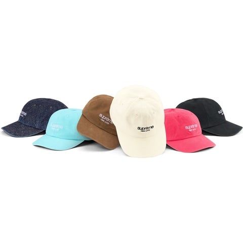 帽子 Supreme Twill Classic Logo 6-Panel 16ss Classic Logo 6-Panel - spring/summer 2023 - Supreme