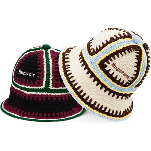 Crochet Edge Bell Hat - spring/summer 2023 - Supreme