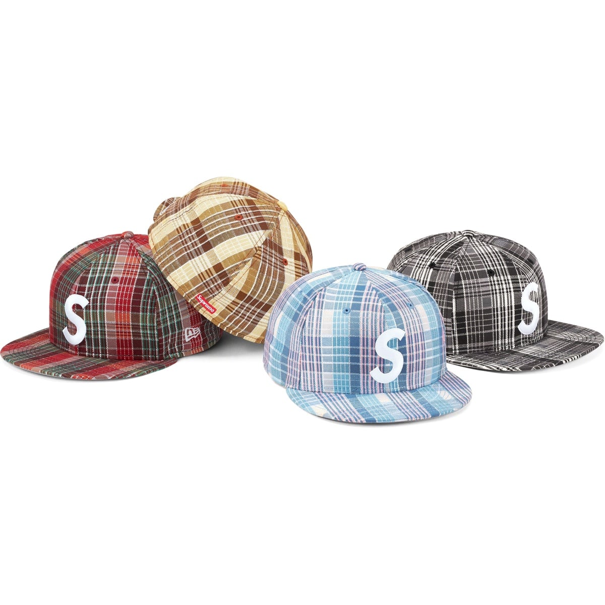 Metallic Plaid S Logo New Era® - SupremeCommunity