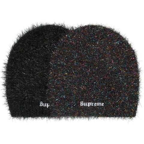 帽子 Supreme Sparkle Beanie Black Sparkle Beanie - spring/summer 2023 - Supreme