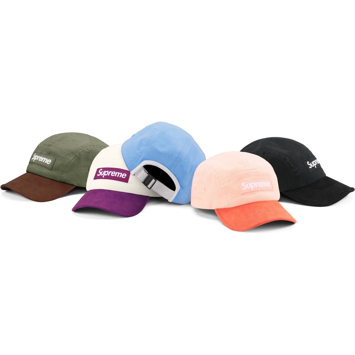 Suede Visor Camp Cap - spring/summer 2023 - SupremeCommunity