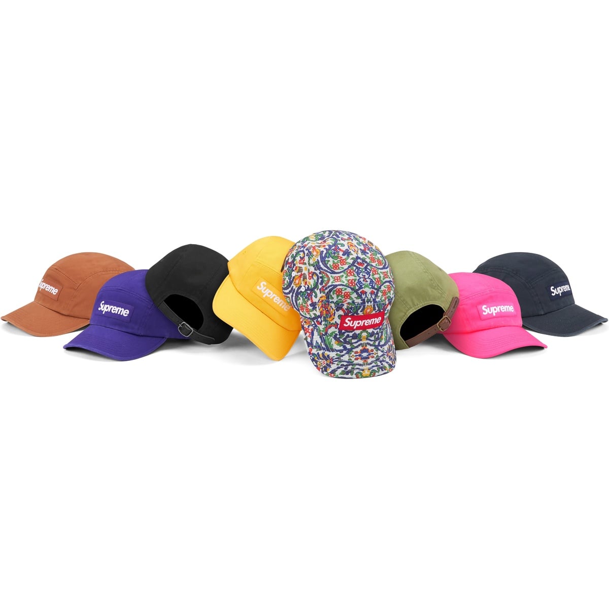 Washed Chino Twill Camp Cap - SupremeCommunity