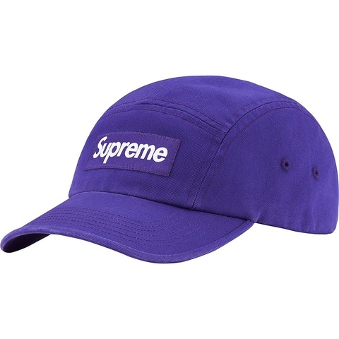Washed Chino Twill Camp Cap - spring/summer 2023 - Supreme