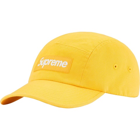 Supreme Washed Chino Twill Camp Cap - Colorway