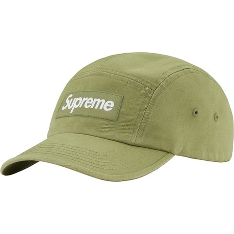Washed Chino Twill Camp Cap - spring/summer 2023 - Supreme