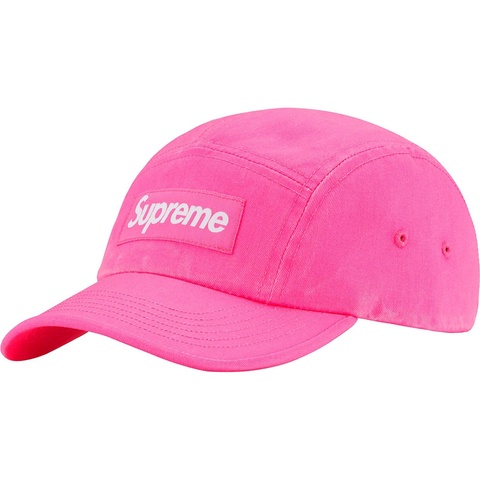 Washed Chino Twill Camp Cap - spring/summer 2023 - Supreme