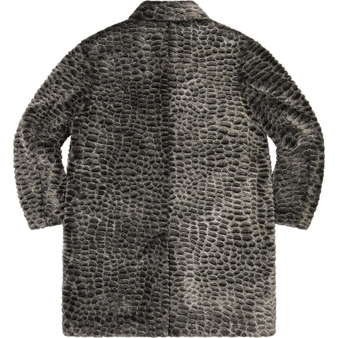 Supreme Croc Faux Fur Overcoat - Colorway