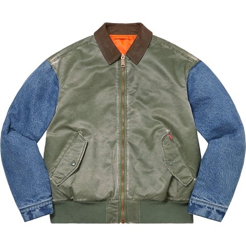 Denim Sleeve MA-1 - spring/summer 2023 - Supreme