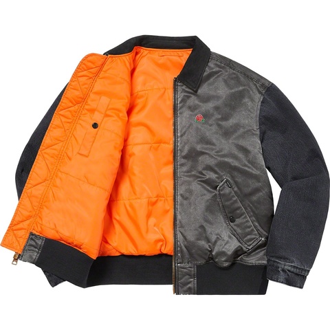 Supreme Denim Sleeve MA-1 - Colorway