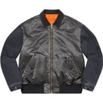 Supreme Denim Sleeve MA-1 (SS23) - [hidden]