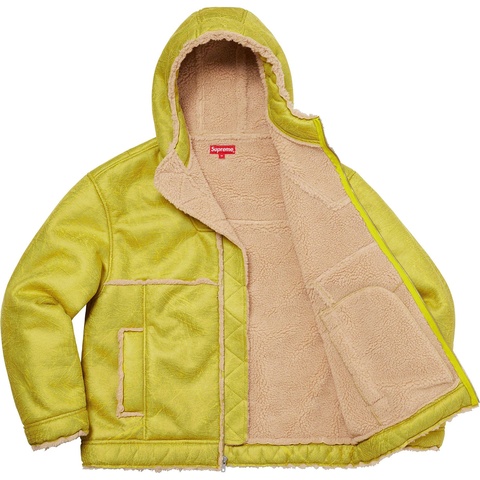 Faux Shearling Hooded Jacket - spring/summer 2023 - Supreme