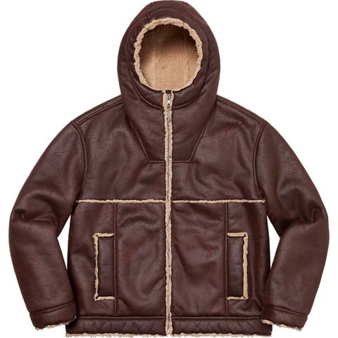 Faux Shearling Hooded Jacket - spring/summer 2023 - Supreme