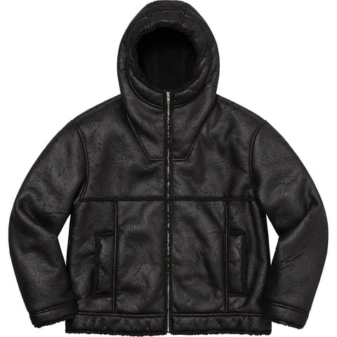 Faux Shearling Hooded Jacket - spring/summer 2023 - Supreme