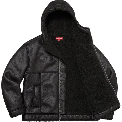 Faux Shearling Hooded Jacket - spring/summer 2023 - Supreme