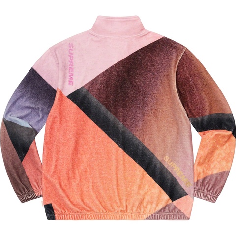 Geo Velour Track Jacket - spring/summer 2023 - Supreme