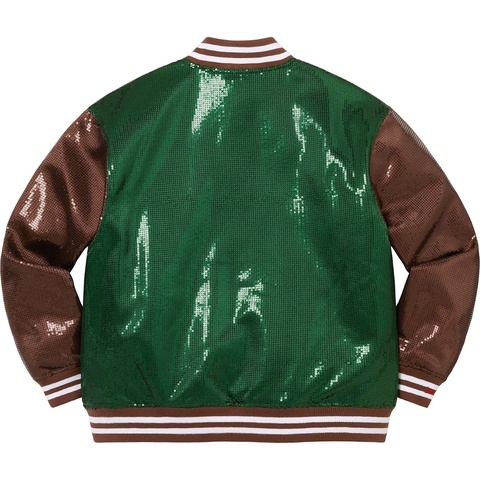 Supreme Supreme®/Mitchell & Ness® Sequin Varsity Jacket - Colorway