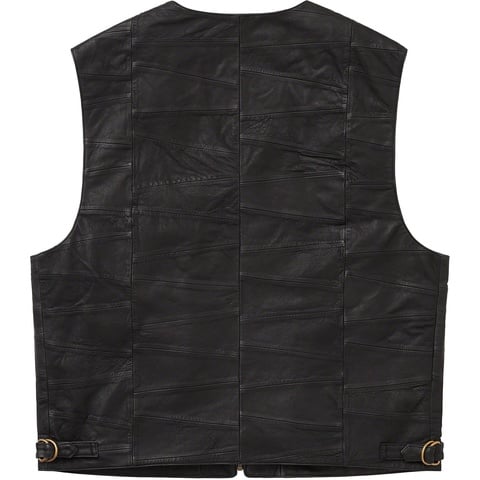 Supreme Patchwork Leather Cargo Vest - Colorway