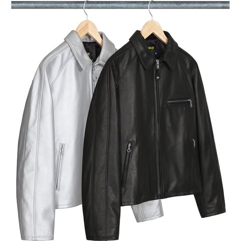 Supreme×Schott Leather Harrington Jacket Supreme®/Schott® Leather Harrington Jacket - Supreme