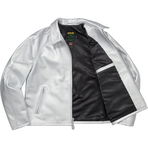 Supreme®/Schott® Leather Racer Jacket - Supreme